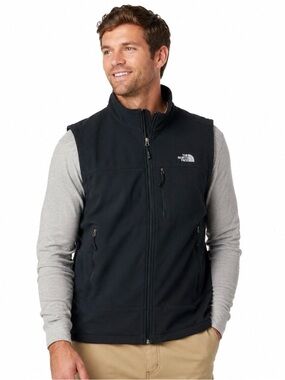 The North Face Men’s Apex Bionic Vest, Black Windproof Softshell Gorpcore, XL
